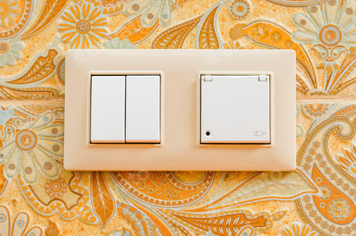 Preview: Switch And Socket On The Wall