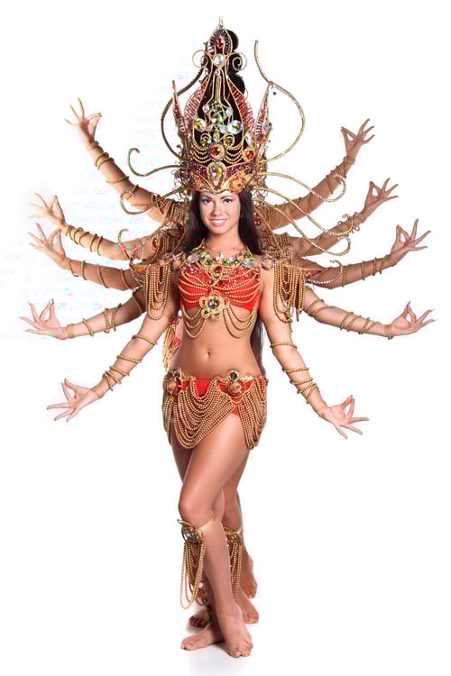 Preview: Beautiful Girl In National Dancing Dress