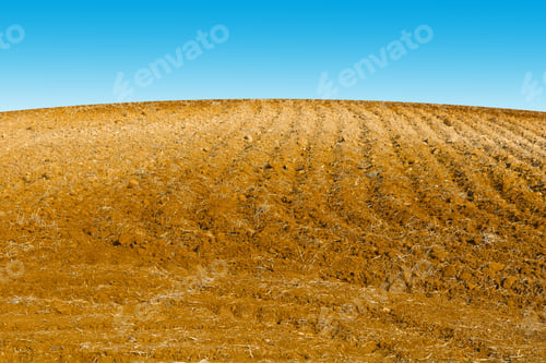 Preview: Plowed Field On The Hill In Spain