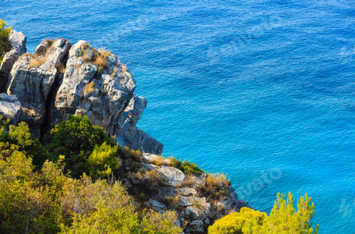 Preview: Summer Sea Coast Landscape (Halkidiki, Sithonia, Greece).