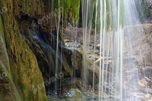 Preview: Waterfall "Sribni Struji" (Silvery Filaments). Crimea, Ukraine. Long Term Exposure.
