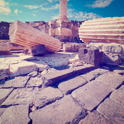Preview: Ruins Of Ancient Bet Shean Which Collapsed During Earthquake, Instagram Effect