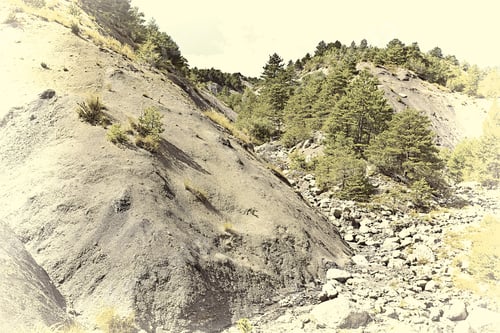Preview: Canyon In The French Alps, Stylized Photo