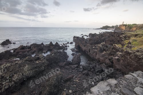 Preview: Landscape In The Coast Of Terceira Island Azores Portugal