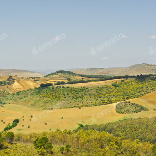 Preview: Landscape Of Sicily In The Spring