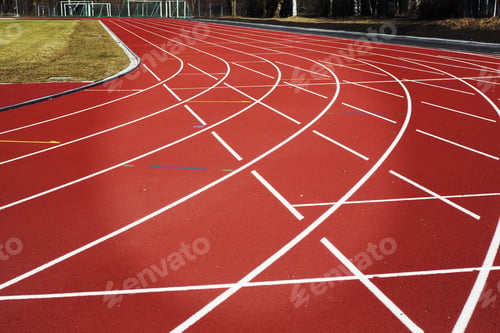 Preview: Running Tracks With A Instagram And Vintage Effect.