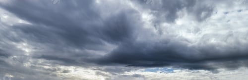Preview: Clouds In The Overcast Sky View. Climate, Environment And Weather Concept Sky Background.