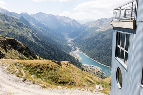 Preview: View From The Little Train Of The Highest Passengers Train Of Europe And Run From Artouste Town To