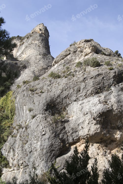 Preview: Parrizal Or Parrisal Nature Reserve In Beceite Teruel Aragon Spain. Autumn Landscape.