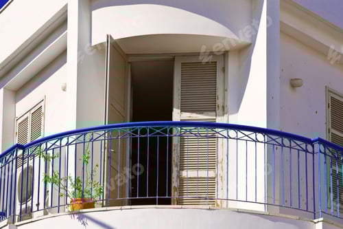 Preview: Balcony Of Old Building After Reconstruction In Tel Aviv