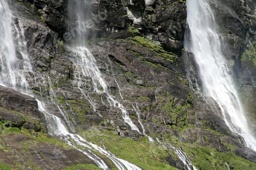 Preview: The Seven Sisters Waterfall, Geiranger Fjord, Hellesylt Norway