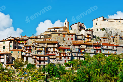 Preview: Many Satellite Dishes In The Medieval Italian City
