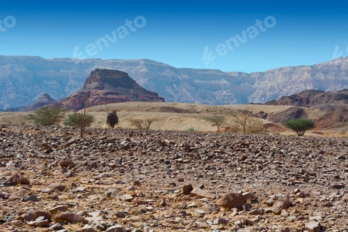 Preview: Infinite Fantasy Of The Rocky Hills Of The Negev Desert In Israel. Breathtaking Landscape And