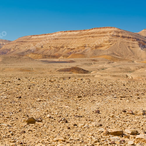 Preview: Rocky Hills Of The Negev Desert In Israel, Instagram Effect