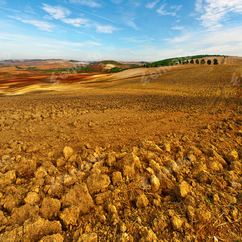 Preview: Plowed Sloping Hills Of Spain In The Autumn