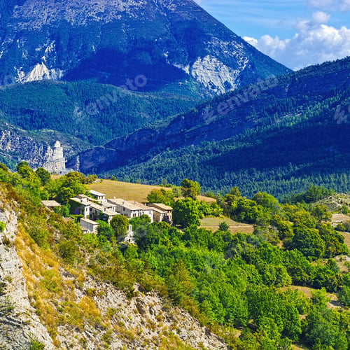 Preview: The Small Village High Up In The French Alps