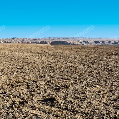 Preview: Rocky Hills Of The Negev Desert In Israel. Breathtaking Landscape Of The Rock Formations In The