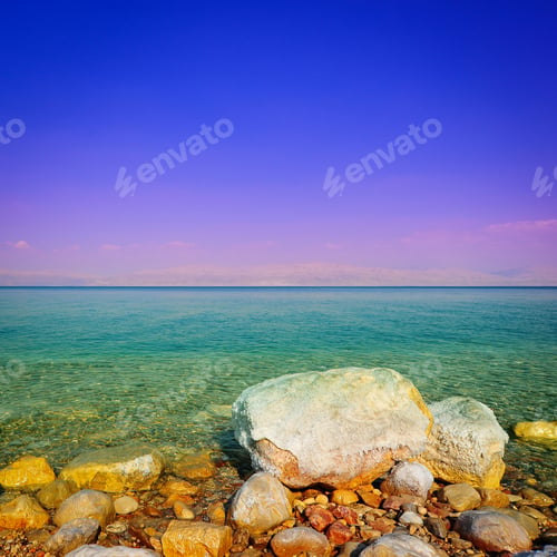 Preview: Salt On The Rocks In Dead Sea, Sunrise In Israel, Instagram Effect