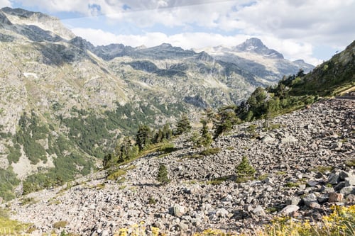 Preview: Panorama From The Little Train Of Artouste Is The Highest Passengers Train Of Europe And Run From