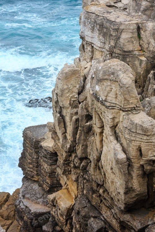 Preview: Summer Atlantic Ocean Rocky Coast (Peniche, Portugal).