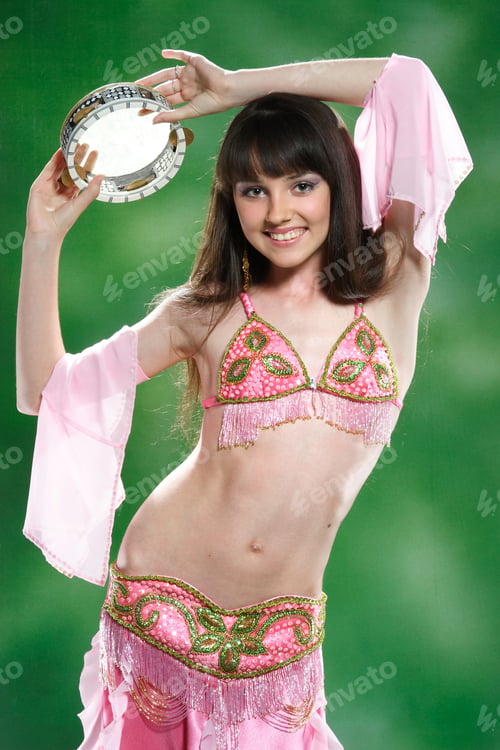 Preview: Arabic Dance Performed By A Beautiful Brunette