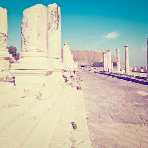 Preview: Ruins Of Ancient Bet Shean, Instagram Effect