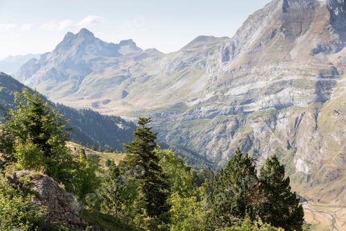 Preview: Panorama From The Little Train Of Artouste Is The Highest Passengers Train Of Europe And Run From
