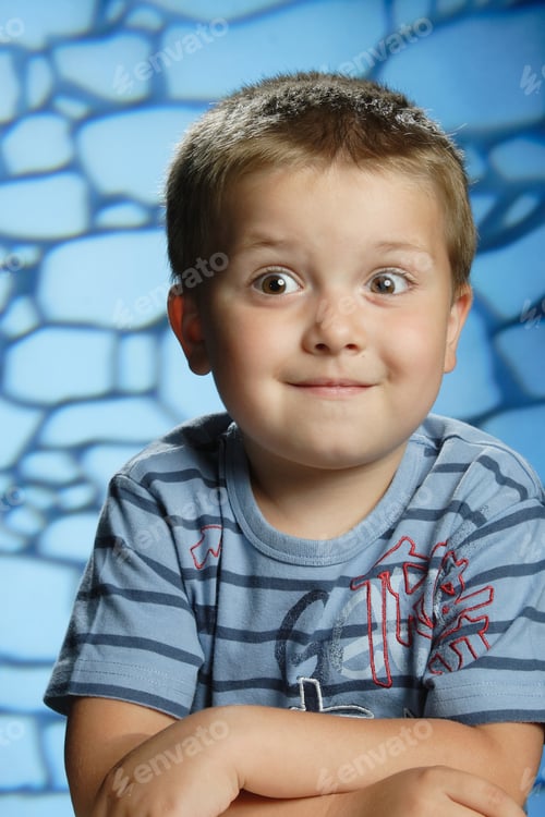 Preview: Little Boy In Studio Shooting