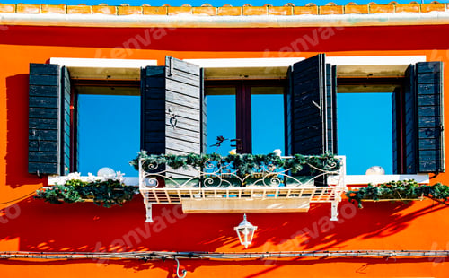 Preview: Italian Culture On Venetian Facades. Venice Is Rich And Poor, Well-Groomed And Abandoned, Reflected