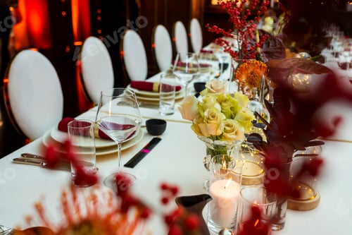 Preview: Napkin In A Ring On A Plate In A Restaurant