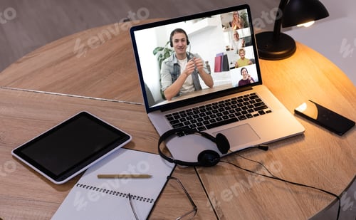 Preview: Video Conference Work Webinar Online At Home