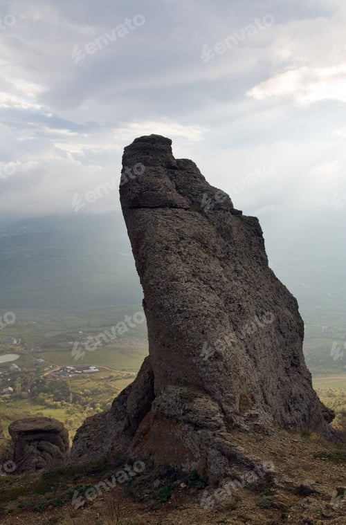 Preview: Rocky Mountain View (Ghosts Valley Near Demerdzhi Mount, Crimea, Ukraine)