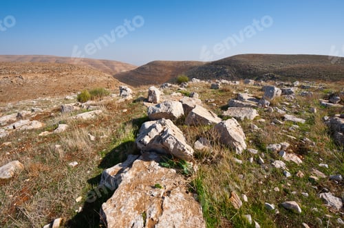 Preview: The Judean Mountains On The West Bank Of The Jordan River