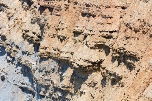 Preview: Part Of Rock Close Up. Nature Background.