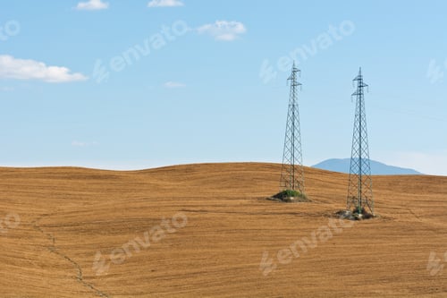 Preview: Plowed Sloping Hills Of Tuscany In The Autumn