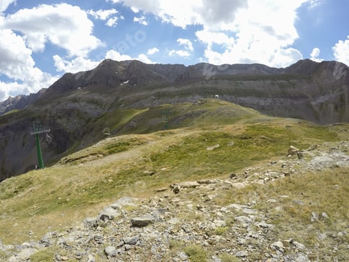 Preview: Asnos Lake In Panticosa Pistes Summertime Huesca Aragon Spain