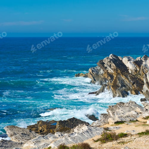 Preview: Rocky Coast Of Atlantic Ocean In Portugal