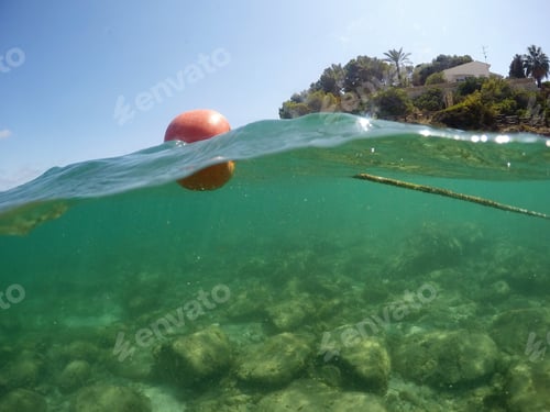 Preview: Underwater Mediterranean Sea In Benissa Alicante Spain