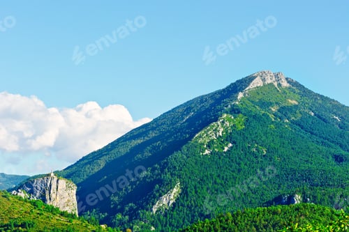 Preview: Forested Mountain In The French Alps