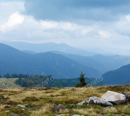Preview: Summer View From Transalpina Road (Southern Carpathians, Romania).