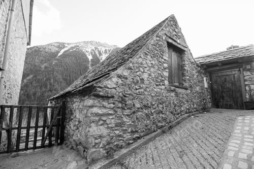 Preview: Chisagues Village In The Pyrenees Mountains Huesca Aragon Spain