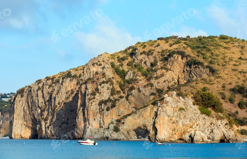 Preview: Beautiful Tyrrhenian Sea Coastline Landscape. Cilento And Vallo Di Diano National Park, Salerno