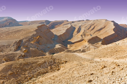Preview: Rocky Hills Of The Negev Desert In Israel