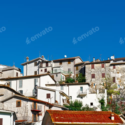 Preview: View Of The Medieval City In Umbria, Italy