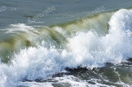 Preview: Sea Surf Great Wave Break On Coastline