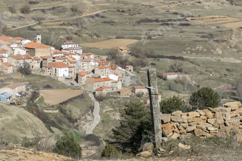 Preview: Alcala De La Selva Village In Teruel Aragon Spain