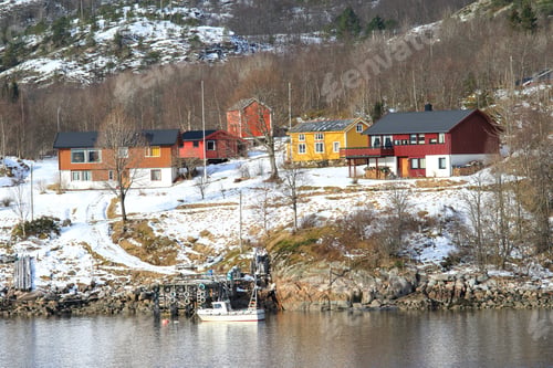 Preview: Ornes Is A Village And The Administrative Centre Of The Municipality Of Meloy In Nordland County