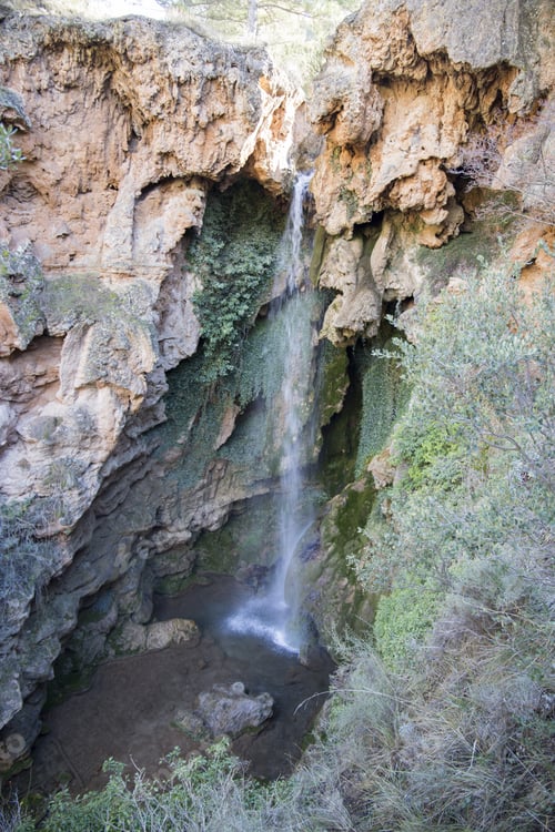 Preview: Amanaderos In Riodeva A Waterfall Spot Reserve In Teruel Aragon Spain