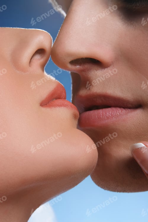 Preview: Couple In Love On Studio Shooting