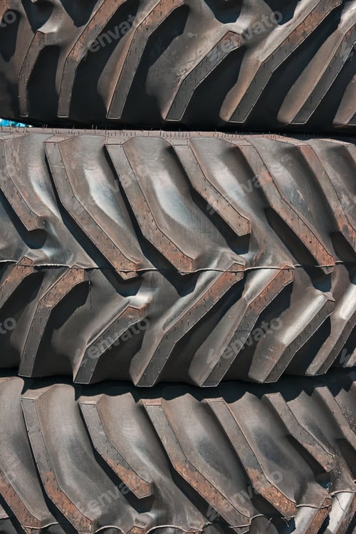 Preview: Tire Tread From A Tractor